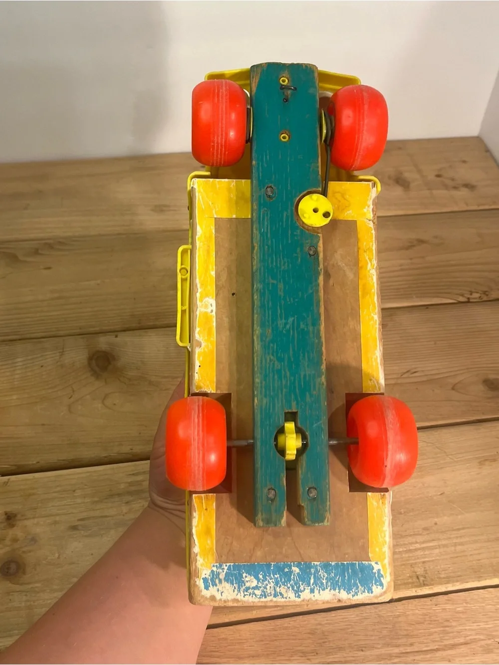 1965 Fisher Price Little People School Bus | Vintage School Bus-No People 192.